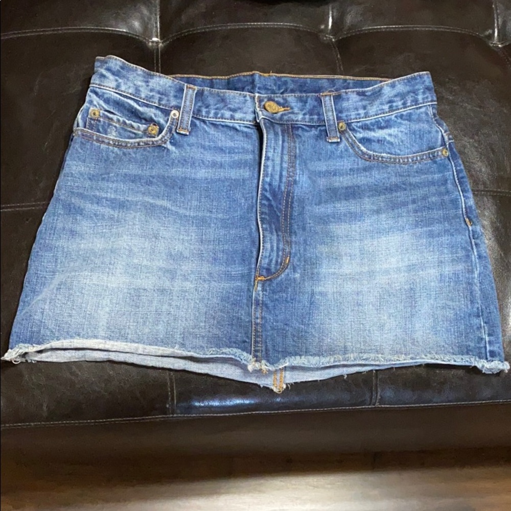 Free people denim mini